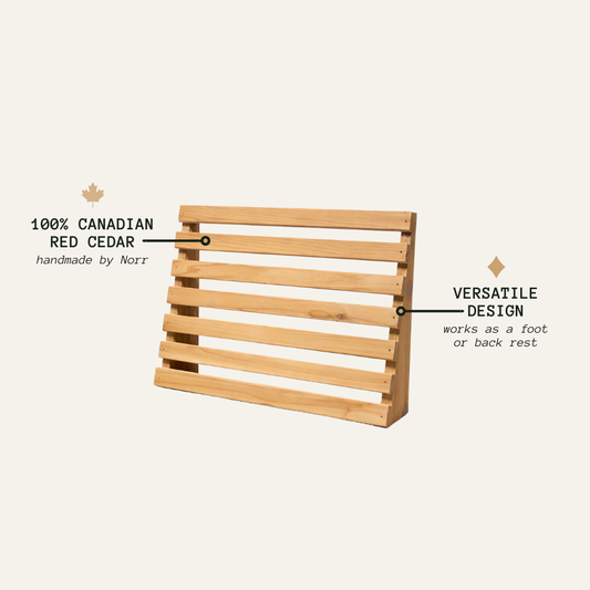 Cedar Head Rest for Sauna