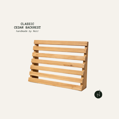 Cedar Head Rest for Sauna