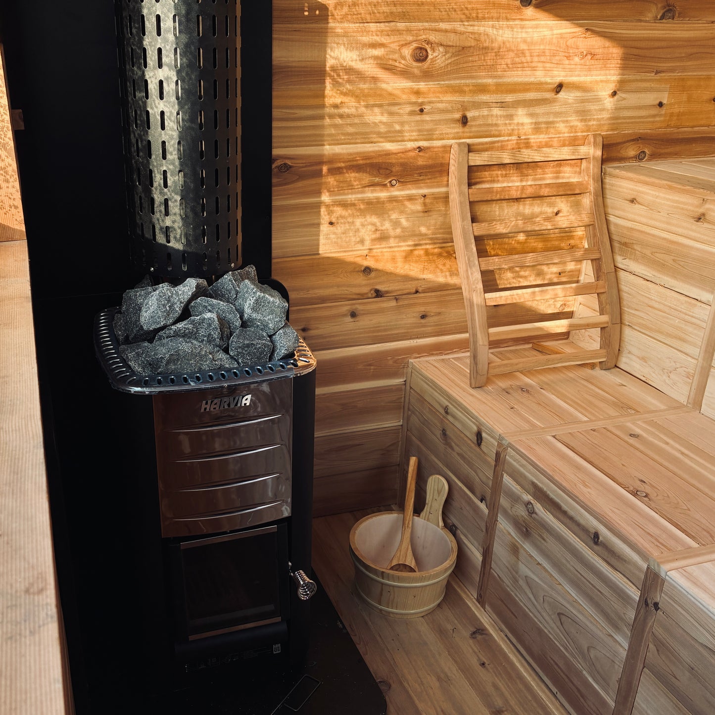Cedar Back Rest for Sauna